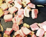 豚トロと舞茸の超簡単パスタ作り方5写真