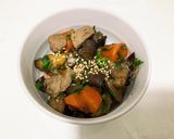 豚となすの甘辛丼作り方8写真