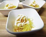錦糸瓜(そうめんカボチャ)のマヨぽん酢作り方4写真