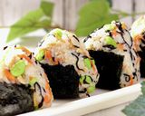 ヴィーガン♪ひじきと枝豆のパリおにぎり♪作り方13写真