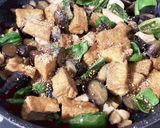 鶏と厚揚げのニンニク味噌炒め作り方3写真