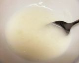絹豆腐で杏仁豆腐作り方1写真