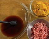 かぼちゃと豚ひき肉のチーズ春巻き作り方1写真