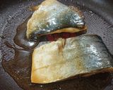 ふくらぎの粉山椒入り照り焼き作り方4写真