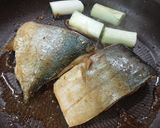 ふくらぎの粉山椒入り照り焼き作り方5写真
