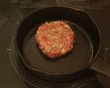 肉々しい牛100％ハンバーグ作り方4写真