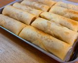 かぼちゃと豚ひき肉のチーズ春巻き作り方9写真