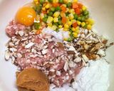 野菜たっぷり♡鶏つくね♪作り方1写真