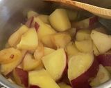 さつまいも林檎のほっこり煮作り方4写真