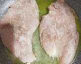 鶏むね肉のピカタ、レモン、ケイパー風味作り方3写真