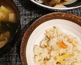 ほっき貝炊き込みご飯作り方4写真