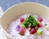 アジアン粥！カラフル大根粥　和風洋風味有作り方9写真