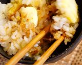 サツマイモでバター醤油ご飯作り方10写真