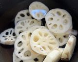 蓮根の肉詰めステーキ作り方1写真