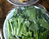 定番お惣菜☆小松菜の炒め煮作り方1写真