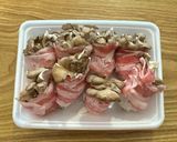 舞茸の肉巻きフライ作り方1写真