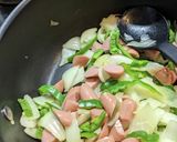 カリフラワーとウインナーのトマトスープ作り方5写真