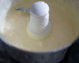 黒ごまのモノクロチーズケーキ作り方4写真