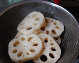 ヨウサマの減塩蓮根の明太子焼き作り方2写真