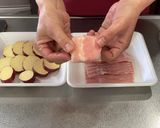 さつまいものベーコン巻きフライ作り方3写真