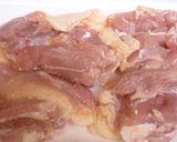 豆乳オレンジソースで食べる蒸し焼き鶏作り方1写真