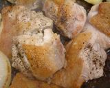 豆乳オレンジソースで食べる蒸し焼き鶏作り方3写真