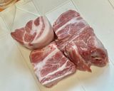 豚肩ロース塊と大根の味噌煮作り方1写真