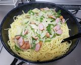 ( ⸝⸝•ᴗ•⸝⸝ )੭ナポリタン作り方5写真