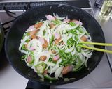 ( ⸝⸝•ᴗ•⸝⸝ )੭ナポリタン作り方4写真