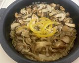 柚子香る鮭とキノコの炊き込みご飯作り方7写真