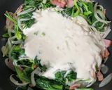 ほうれん草とベーコンと卵のグラタン♫作り方10写真