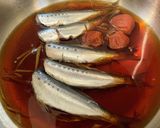 ♧圧力鍋deいわしの梅煮＊なばな添え作り方5写真
