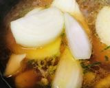 新ジャガと鶏もも肉のあまから煮作り方1写真
