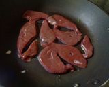 レバーの生姜煮作り方2写真