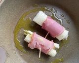 とろっとチーズのベーコン食パンロール作り方3写真