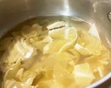 キャベツとおぼろ昆布の味噌汁作り方2写真