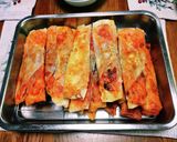 海老と青紫蘇とチーズの洋風春巻き作り方10写真