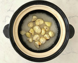 土鍋で本格!ほっくり焼き栗ご飯作り方5写真
