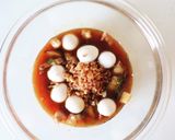 ご飯に掛けてルーロー飯【レンジでルーロー作り方7写真