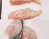 極うま簡単！柔らか鳥胸肉のヘルスィー煮！作り方5写真
