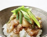 ご飯に掛けてルーロー飯【レンジでルーロー作り方11写真