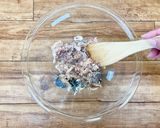 さば缶豆腐ハンバーグ作り方3写真