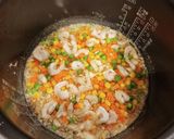 ( ⸝⸝•ᴗ•⸝⸝ )੭炊飯器deピラフ作り方5写真