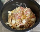 【主食】切り餅で!おこわ風炊き込みみご飯作り方6写真