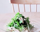 やみつきみず菜★ちくわ★さっぱりすり胡麻作り方4写真