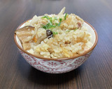 【主食】切り餅で！おこわ風炊き込みみご飯作り方8写真