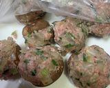 椎茸の肉詰め 作り方2写真