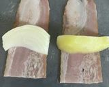じゃがいもと玉ねぎのベーコン巻き作り方4写真