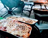キャンプはワンパンスキレットでグラタン！作り方8写真