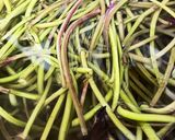 さつまいも茎(芋がら・芋づる)のきんぴら作り方1写真
